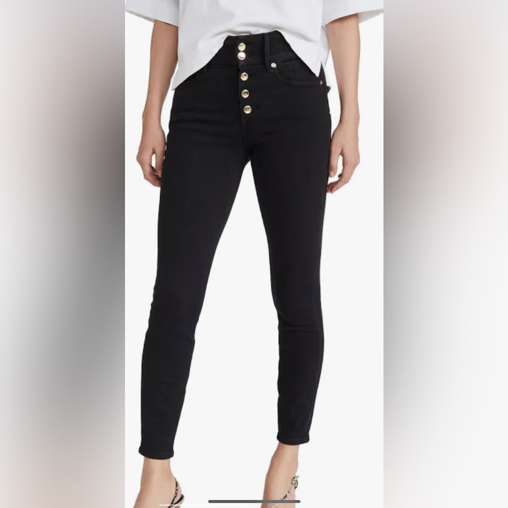 Good American Jeans Good American Good Waist Corset Jean size 12 NWT